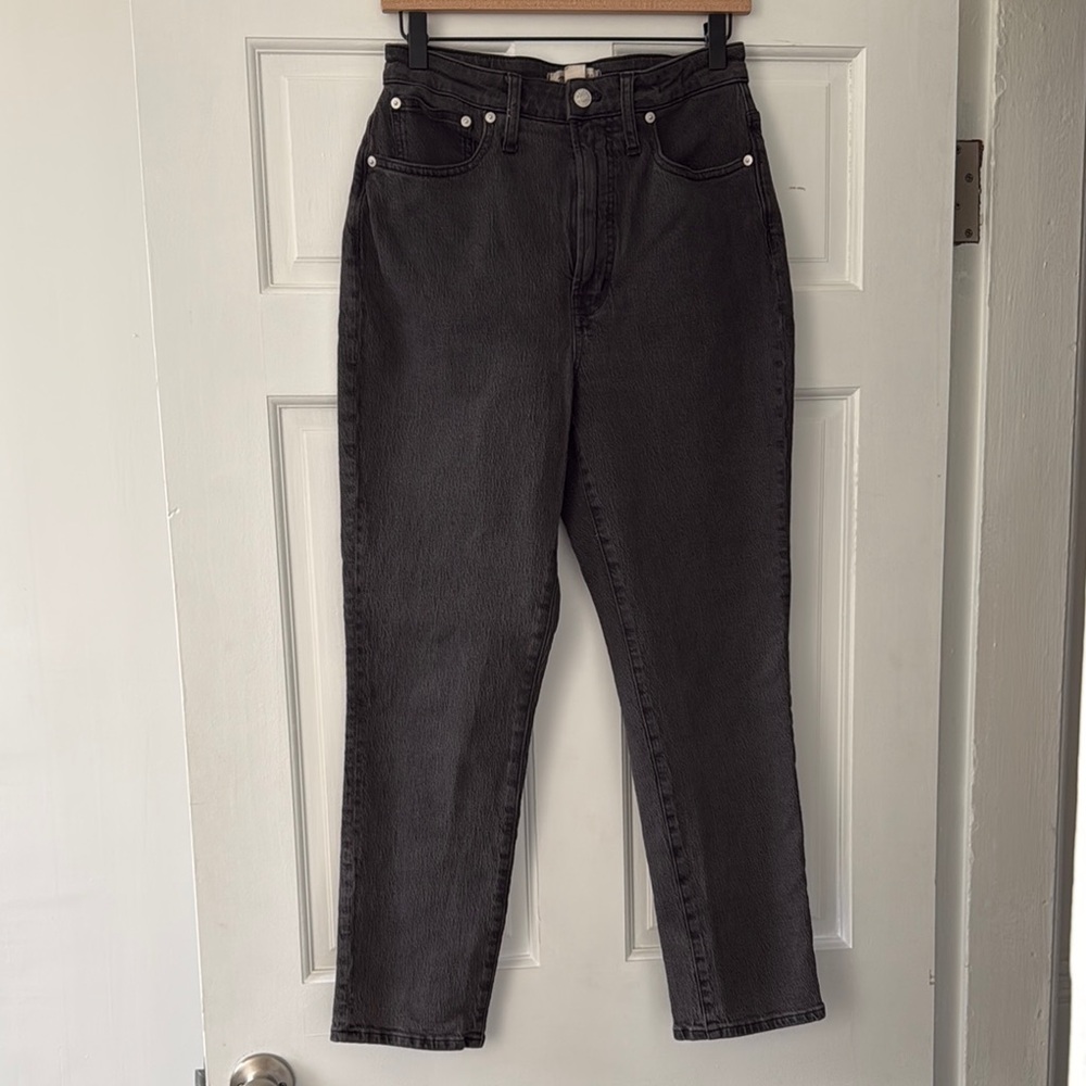Madewell Size 28 The Curvy Perfect Vintage Black Women's Jeans
